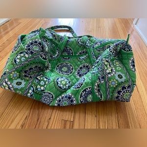 Vera Bradley Small Duffel Cupcake Green - New with tags